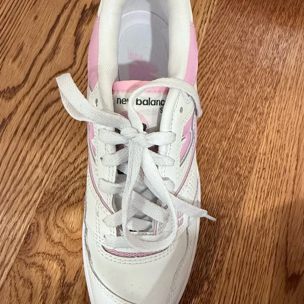 🎁New Balance Women’s 550 "Bubblegum" White Pink Barbie | BBW550BD Size 6.5 NWOB - Picture 4 of 10